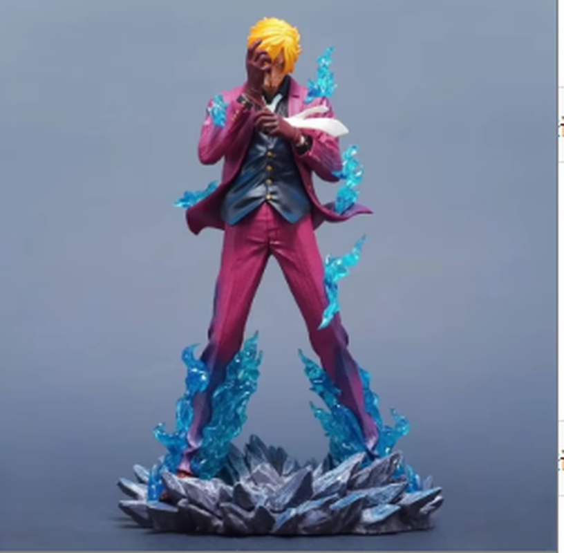 Anime One Piece Merchandise - One Piece Sanji Anime Figure Gk