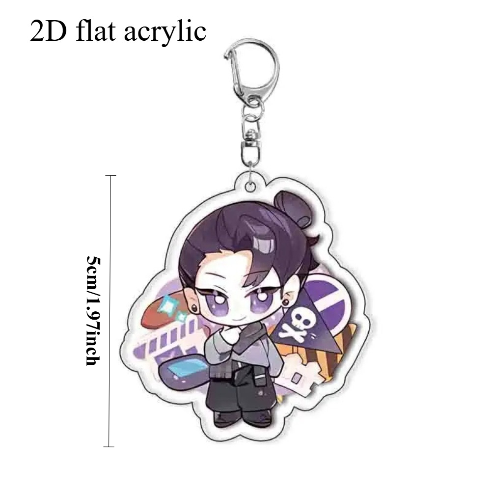 Jujutsu Kaisen Acrylic Keychai – обзор и цена Anime Merchandise In Chinese