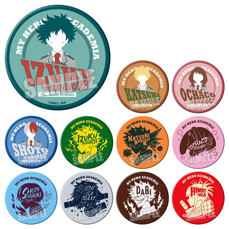 My Hero Academia Anime Badges  – обзор и цена Anime Merchandise Types