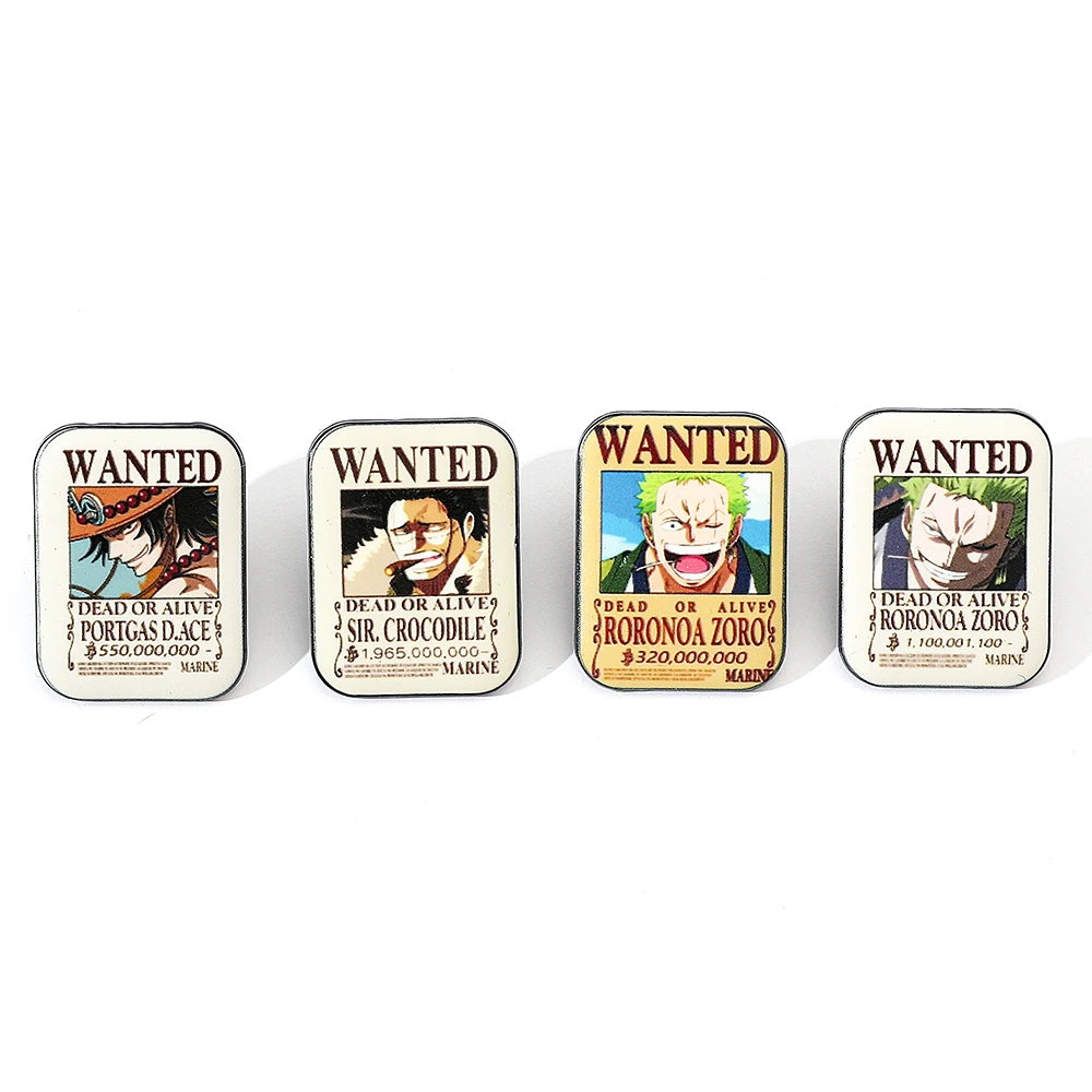 4 Pcs Fashion Cartoon Anime Br – обзор и цена Anime One Piece Merchandise
