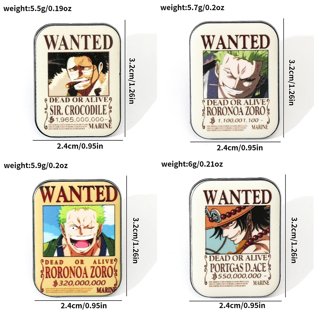 4 Pcs Fashion Cartoon Anime Br – обзор и цена Anime One Piece Merchandise