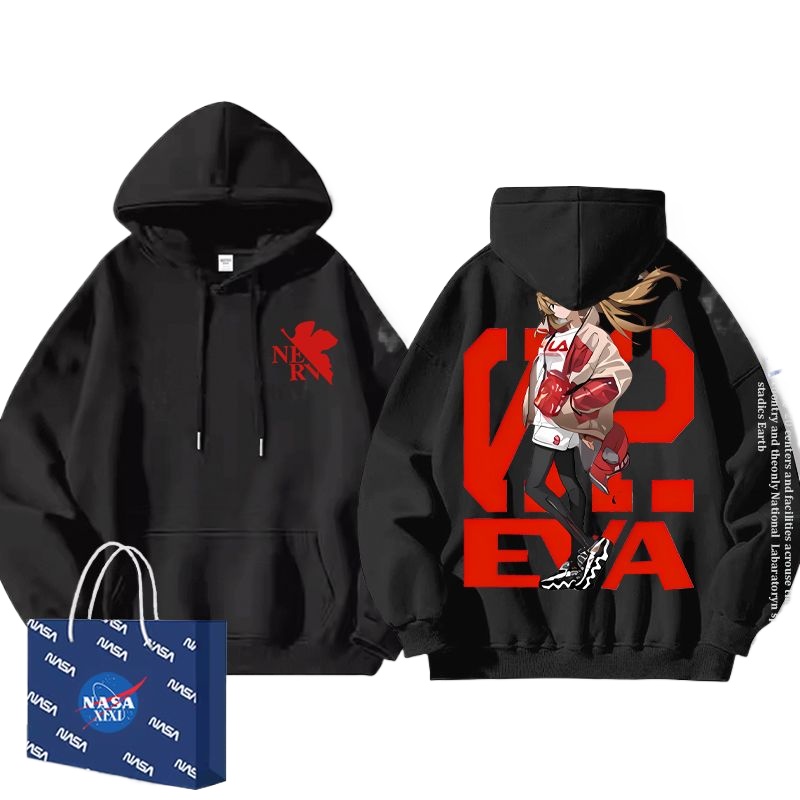 EVA Asuka Langley Soryu Anime  – обзор и цена Anime Merchandise Hoodie