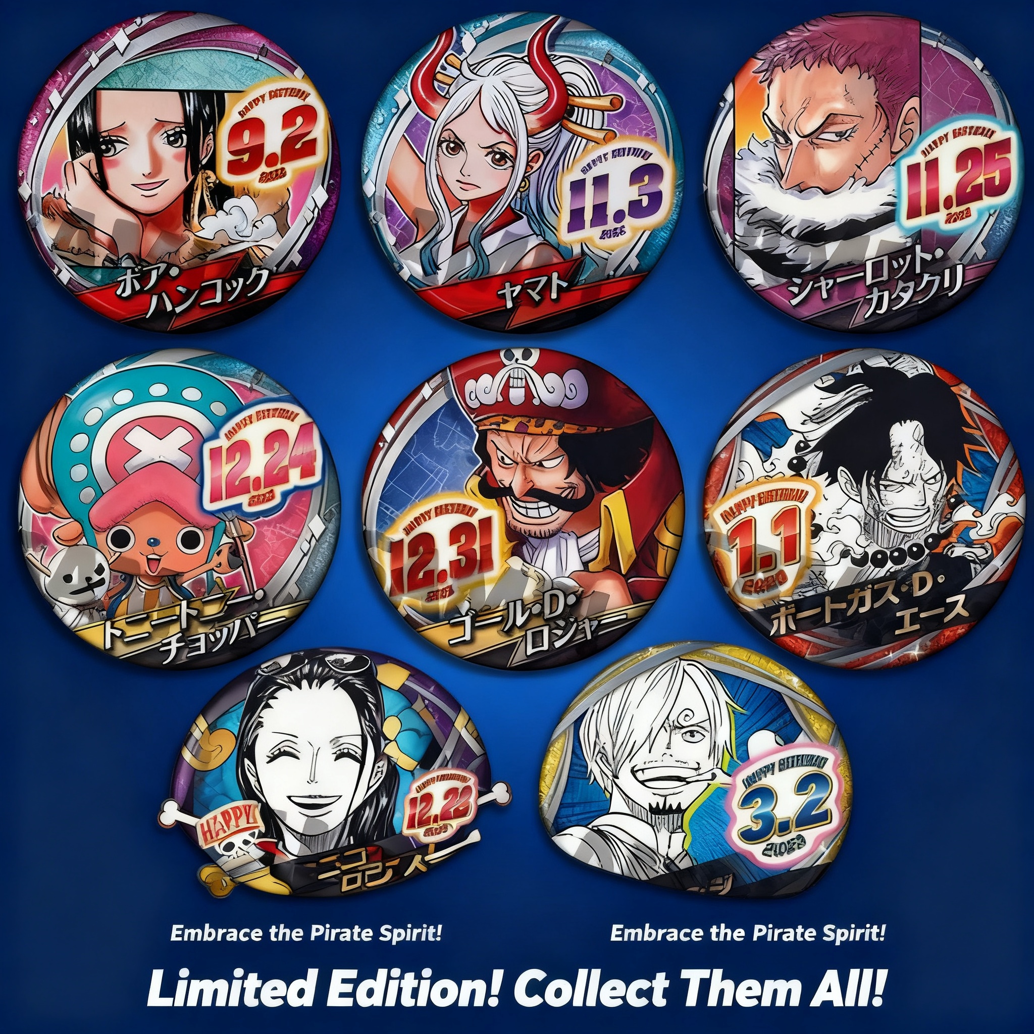 One Piece Anime Badge Pin Broo – обзор и цена Anime Merchandise In Chinese