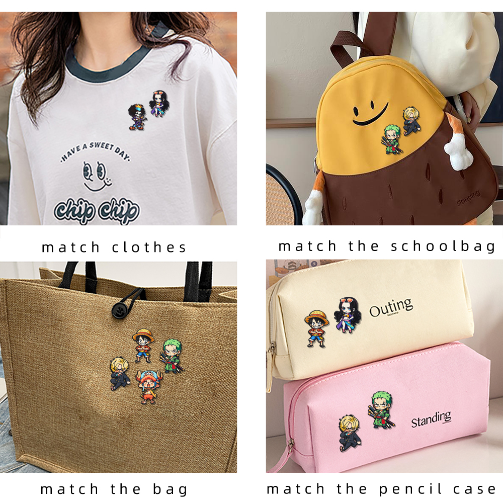 6pcs ONE PIECE Cartoon Charact – обзор и цена Anime One Piece Merchandise