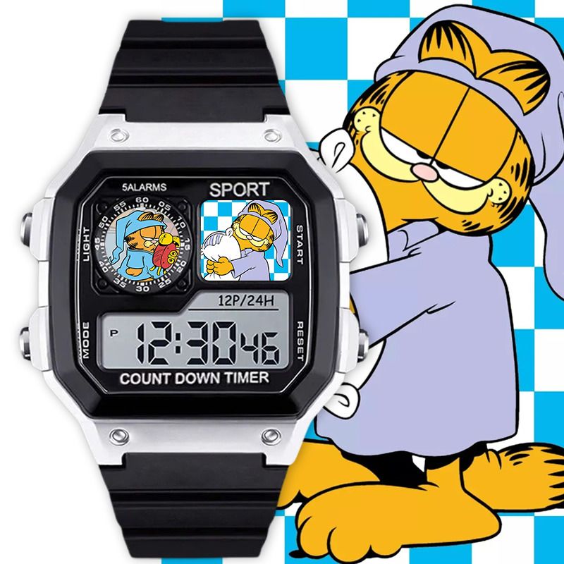 Garfield cartoon cute student  – обзор и цена Anime Merchandise For Girls