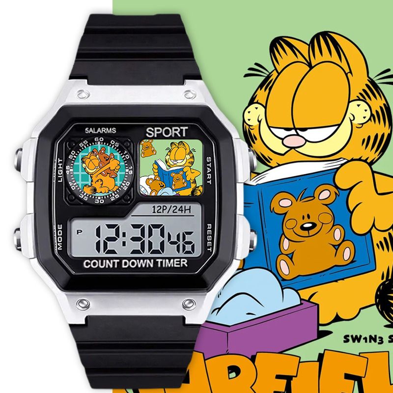 Garfield cartoon cute student  – обзор и цена Anime Merchandise For Girls