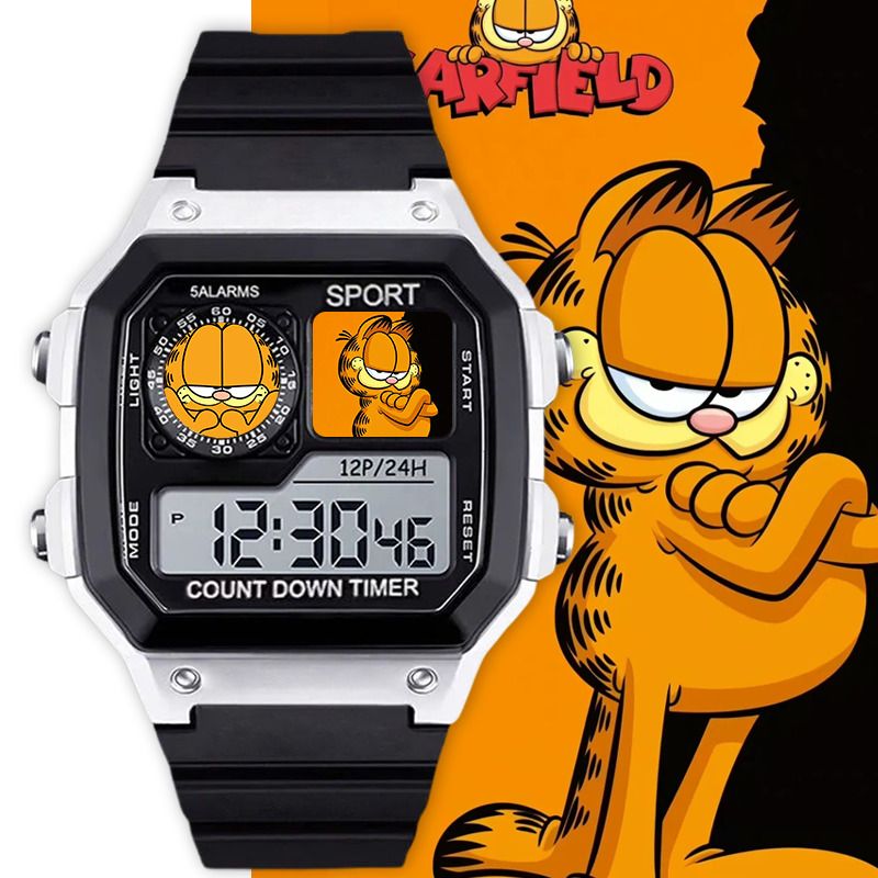 Garfield cartoon cute student  – обзор и цена Anime Merchandise For Girls