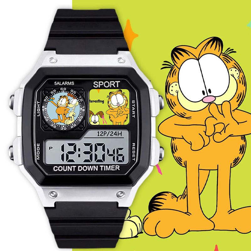 Garfield cartoon cute student  – обзор и цена Anime Merchandise For Girls