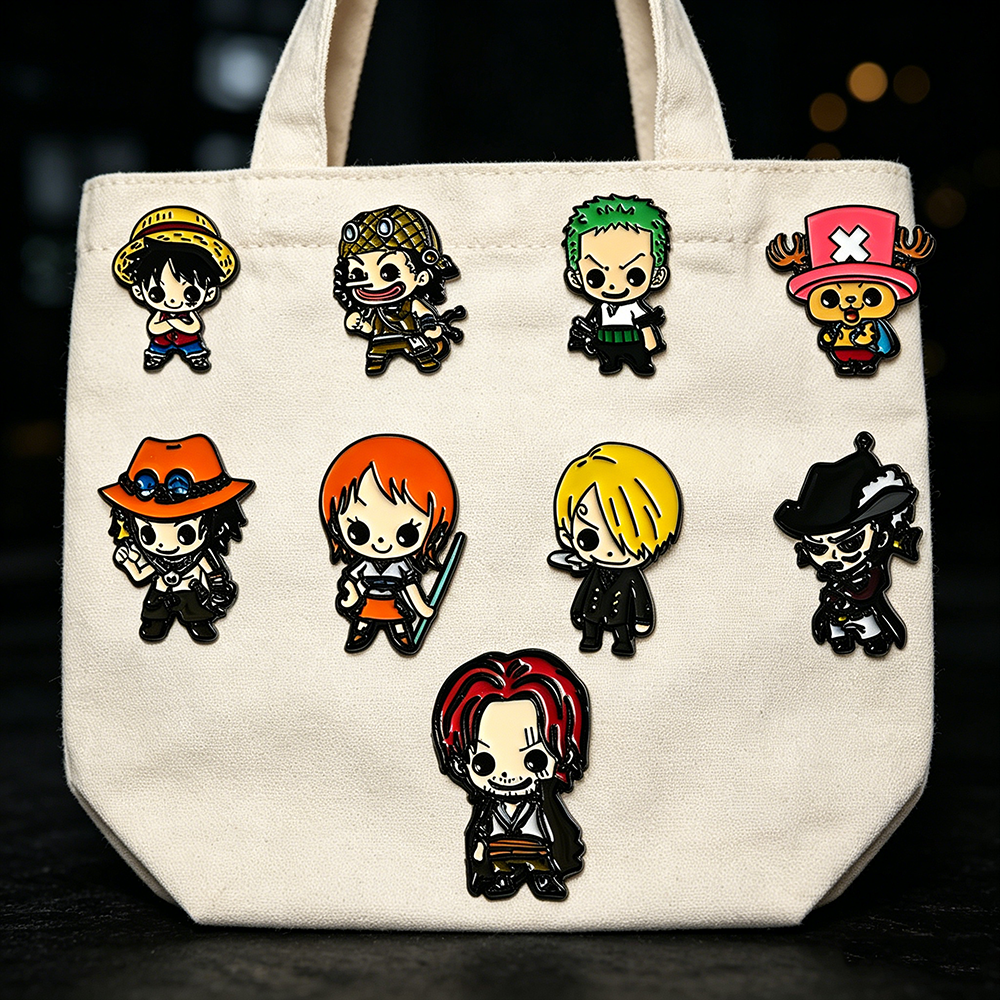 9pcs One Piece Anime Enamel Pi – обзор и цена Anime One Piece Merchandise