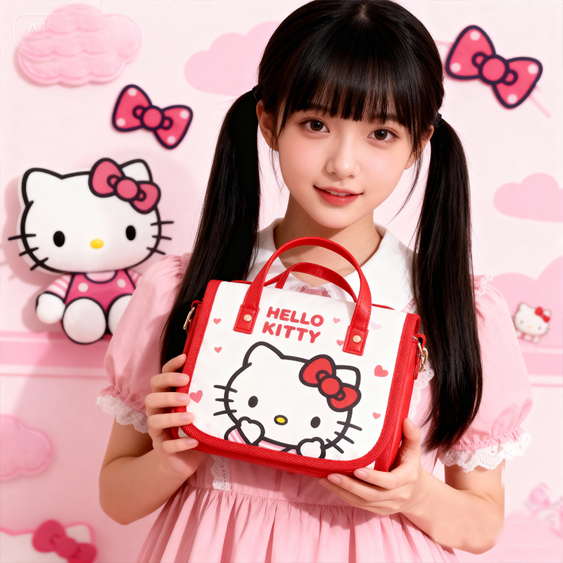 Kawaii Hello Kitty Kuromi My M – обзор и цена Anime Merchandise For Girls