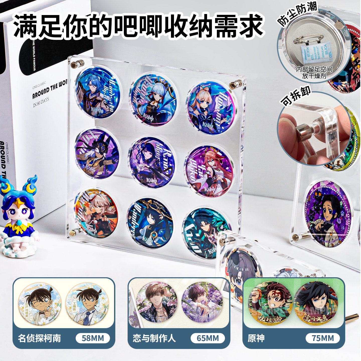 Acrylic Display Frame Stand fo – обзор и цена Anime Merchandise Types