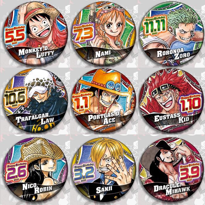 One Piece Anime Badge Pin Set  – обзор и цена Anime One Piece Merchandise